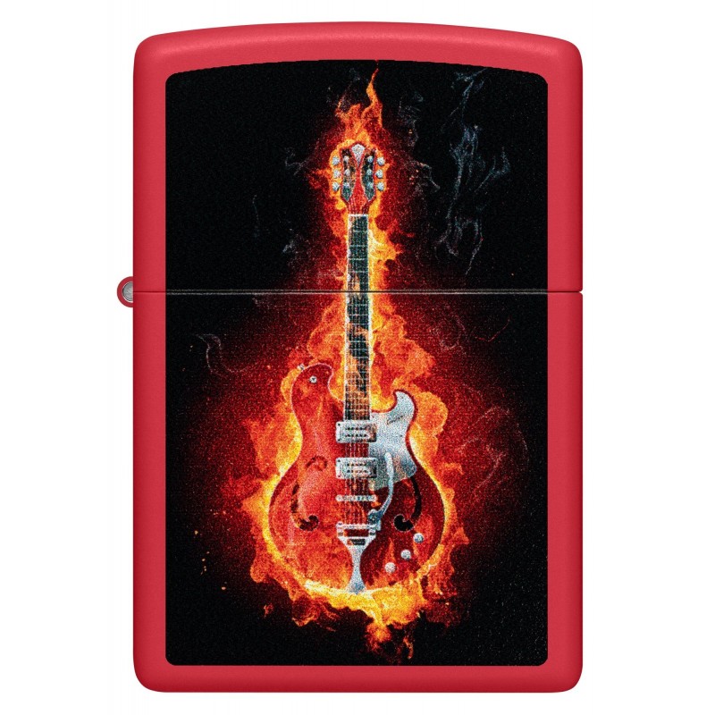 ZIPPO žiebtuvėlis "Flaming Guitar"