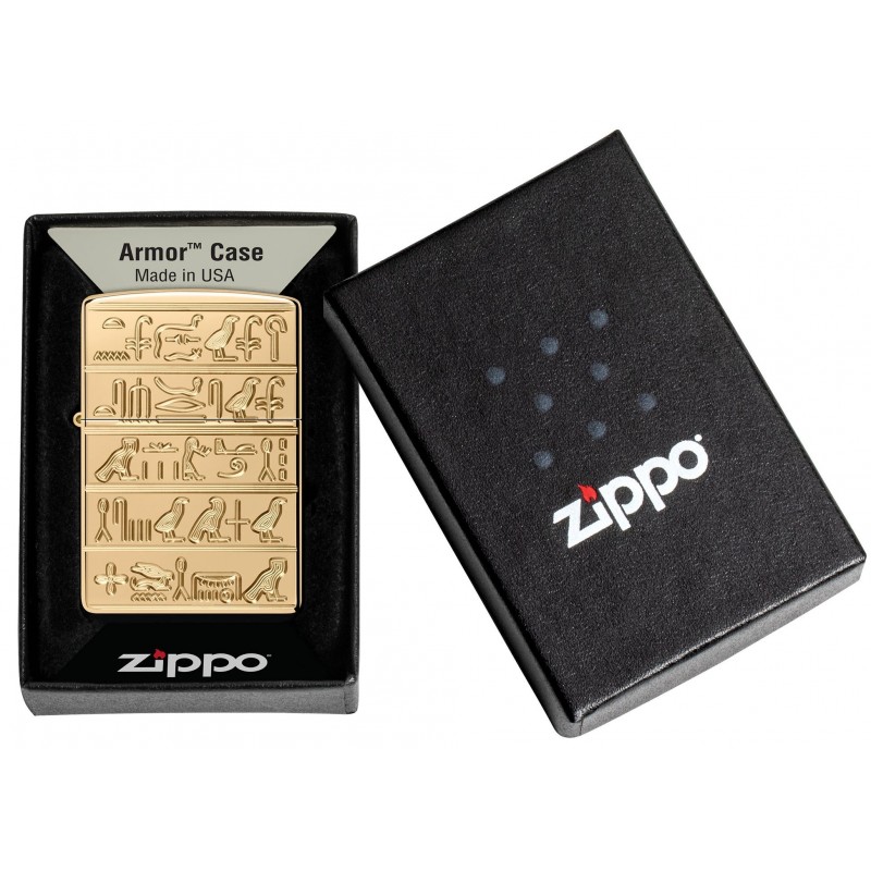 ZIPPO žiebtuvėlis "Hieroglyphs"