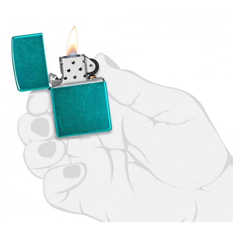 ZIPPO žiebtuvėlis "Classic Candy Teal"