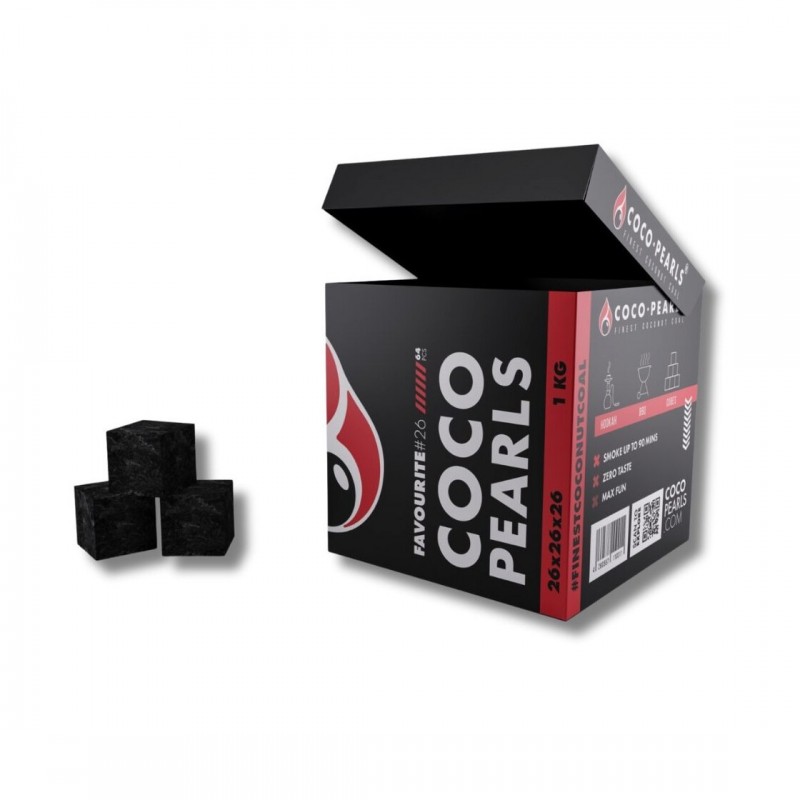 Kokoso anglis "COCOPEARLS 26er" 64' pak.