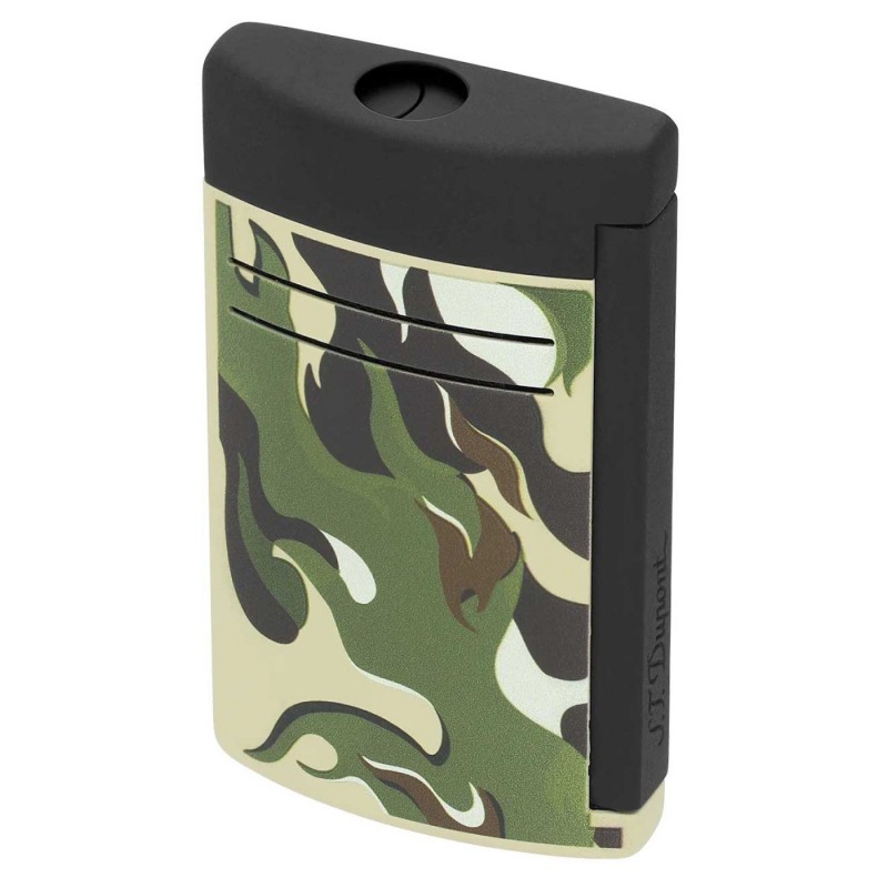Žiebtuvėlis "S.T. DUPONT Maxijet Camo" žalia sp., jet