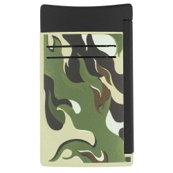 Žiebtuvėlis "S.T. DUPONT Maxijet Camo" žalia sp., jet