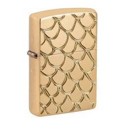 ZIPPO žiebtuvėlis Deep Carve Scales Design