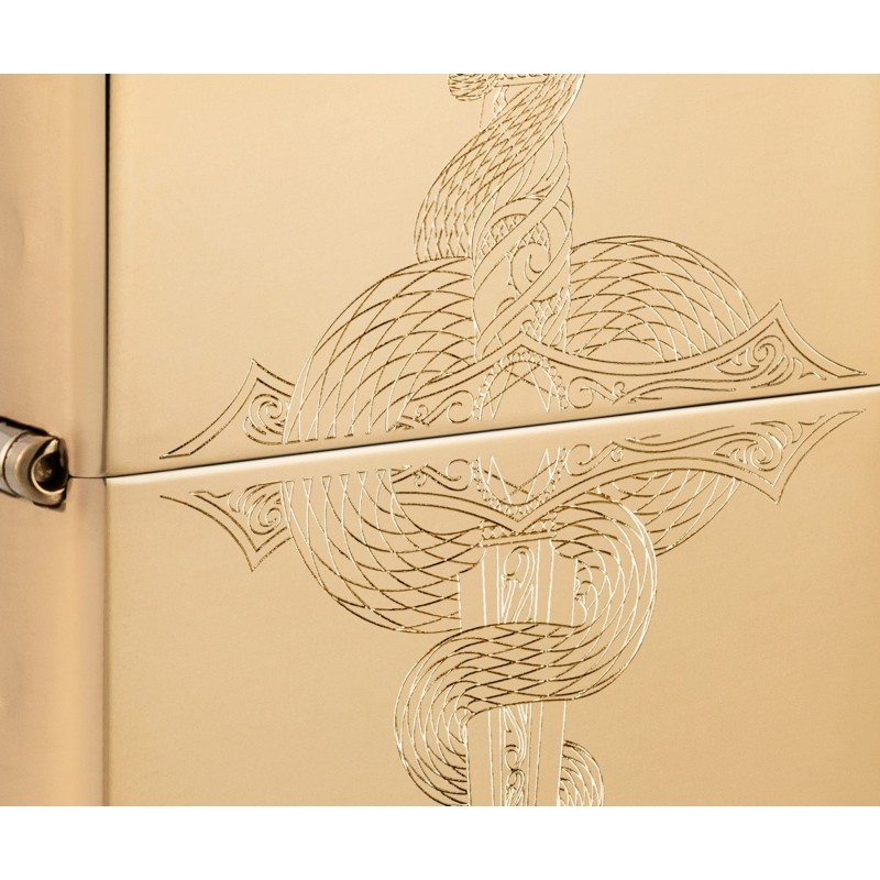 ZIPPO žiebtuvėlis Serpent Sword