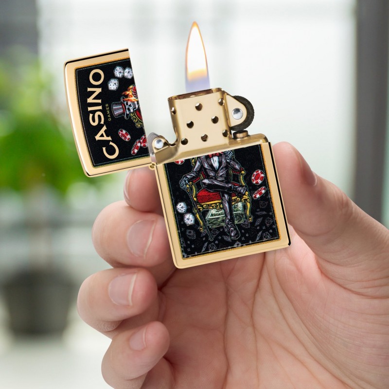 ZIPPO žiebtuvėlis 140112 Casino Games
