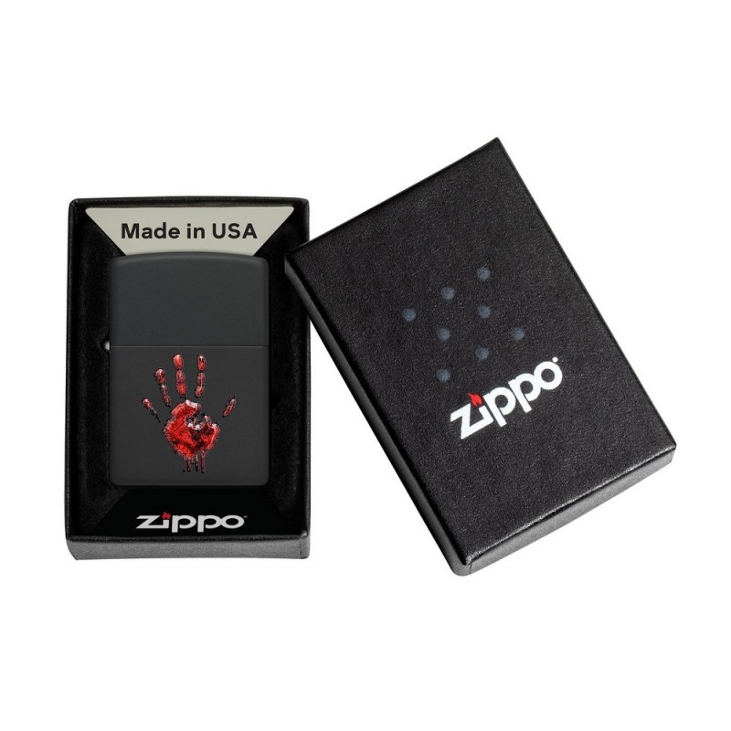 ZIPPO žiebtuvėlis Texture Handprint