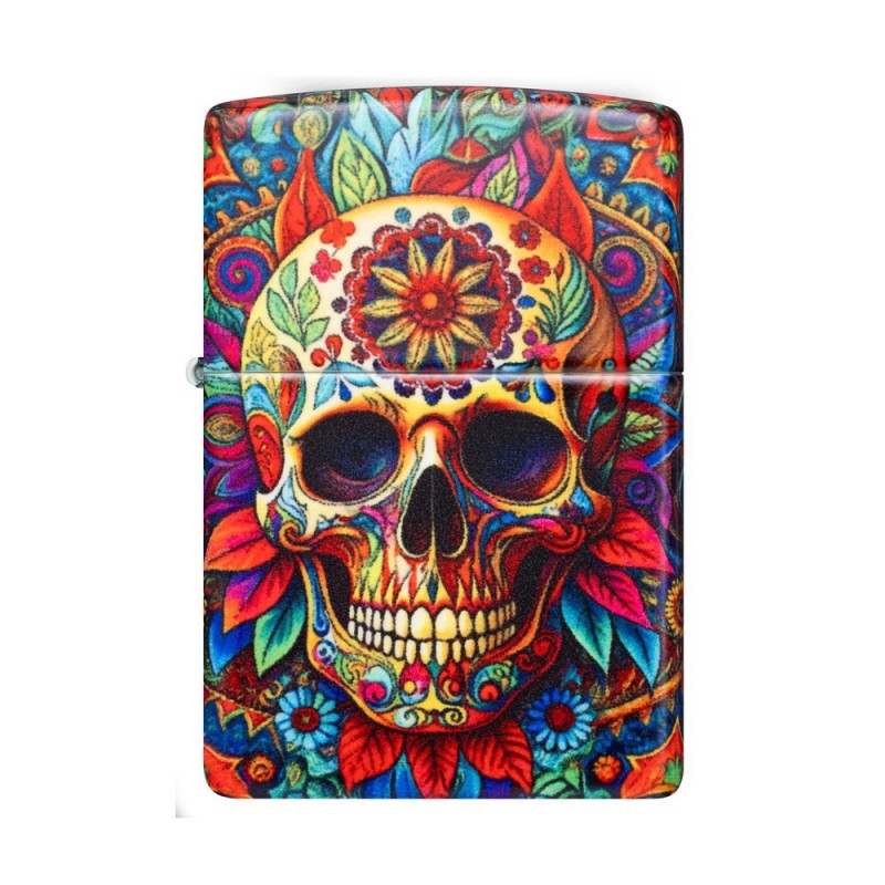 ZIPPO žiebtuvėlis Day of the Dead Skull