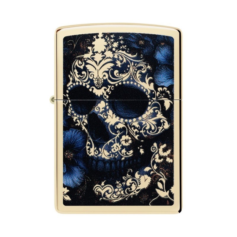 ZIPPO žiebtuvėlis Floral Skull