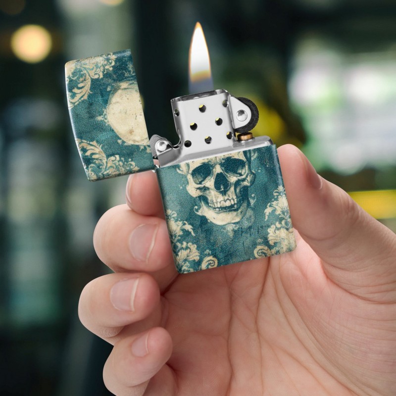 ZIPPO žiebtuvėlis Skull Tapestry