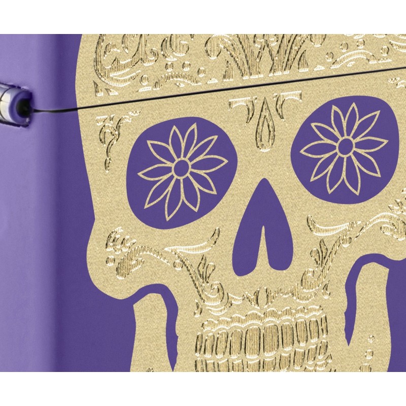 ZIPPO žiebtuvėlis Golden Sugar Skull