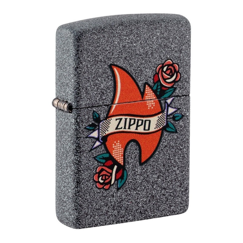 ZIPPO žiebtuvėlis Zippo Flame Tattoo