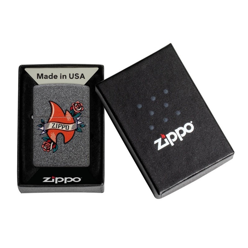 ZIPPO žiebtuvėlis Rock & Roll Design
