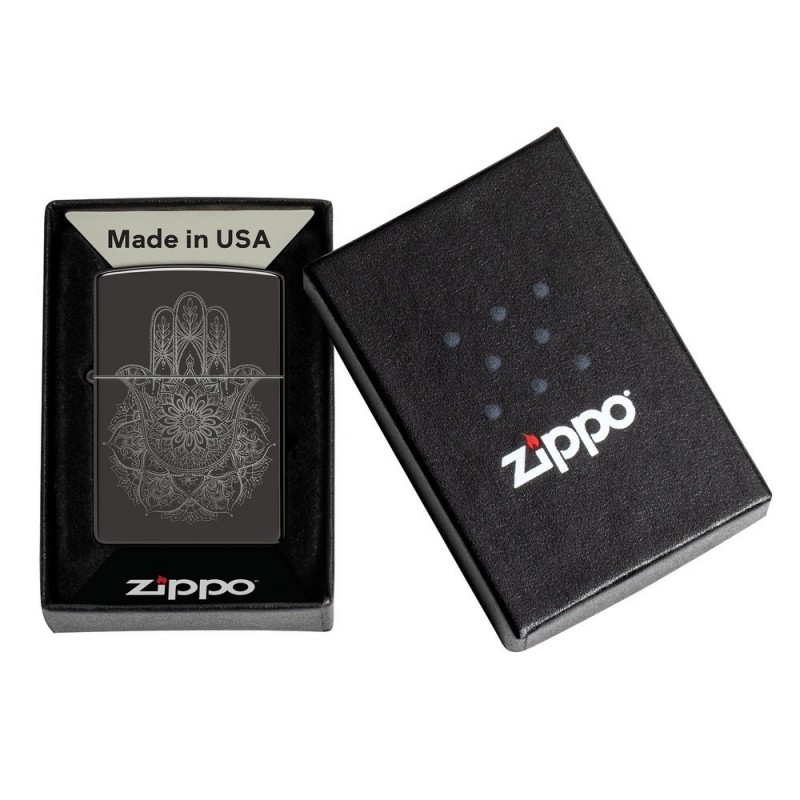 ZIPPO žiebtuvėlis Hamsa Mandala