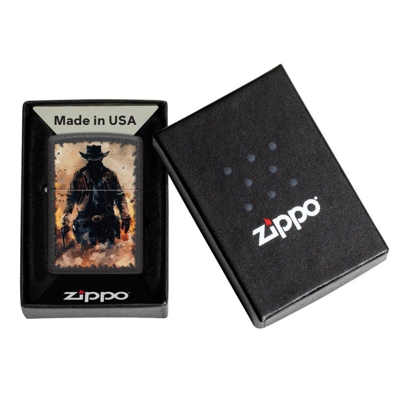 ZIPPO žiebtuvėlis Cowboy Silhouette