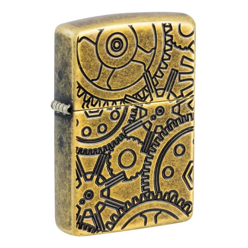 ZIPPO žiebtuvėlis Deep Carve Gears