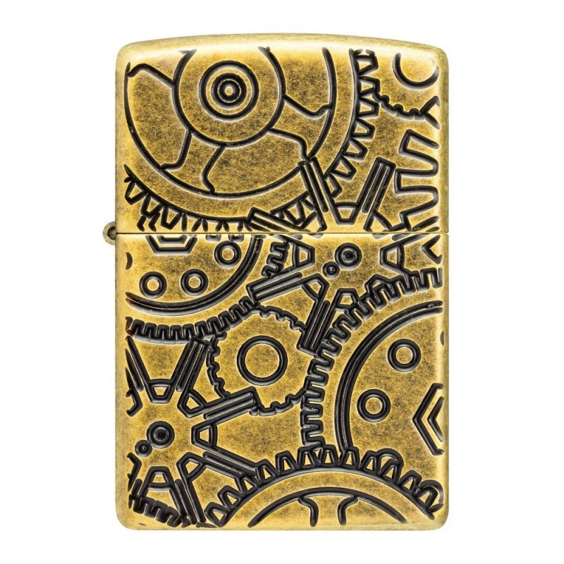 ZIPPO žiebtuvėlis Deep Carve Gears