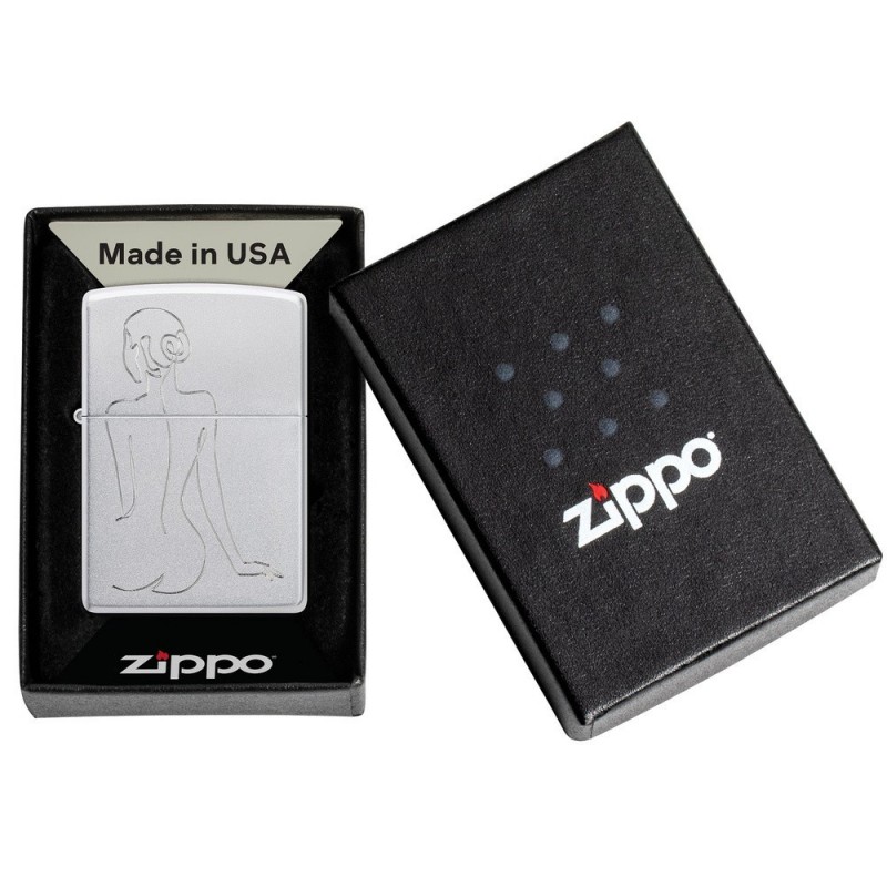 ZIPPO žiebtuvėlis Lady Line Art