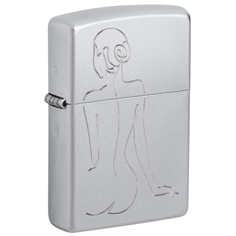 ZIPPO žiebtuvėlis Lady Line Art