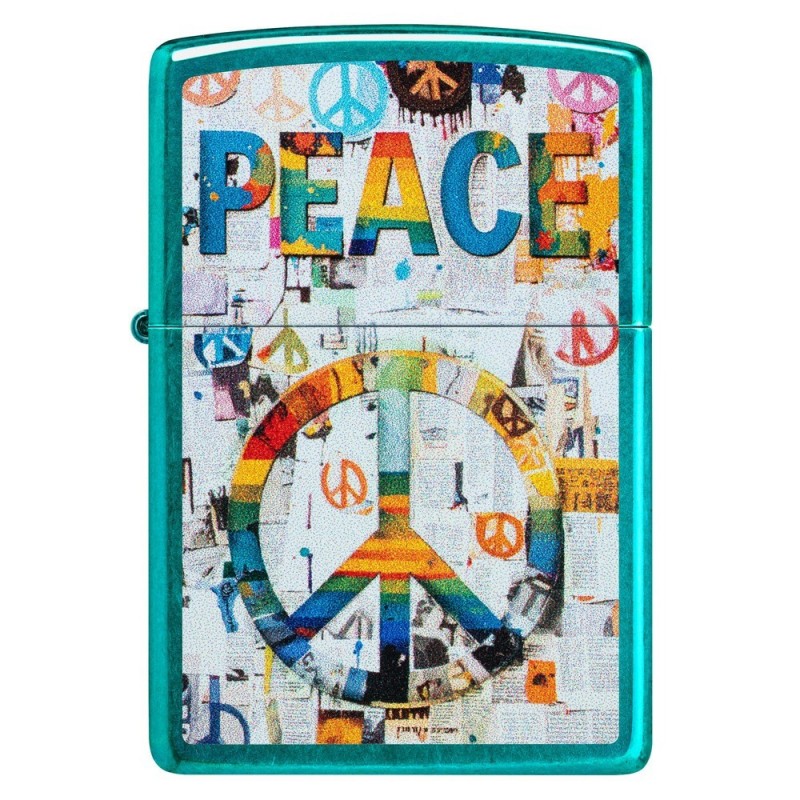 ZIPPO žiebtuvėlis Peace Collage
