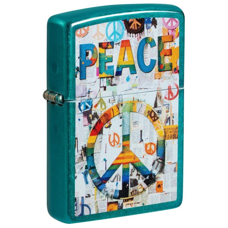ZIPPO žiebtuvėlis Peace Collage