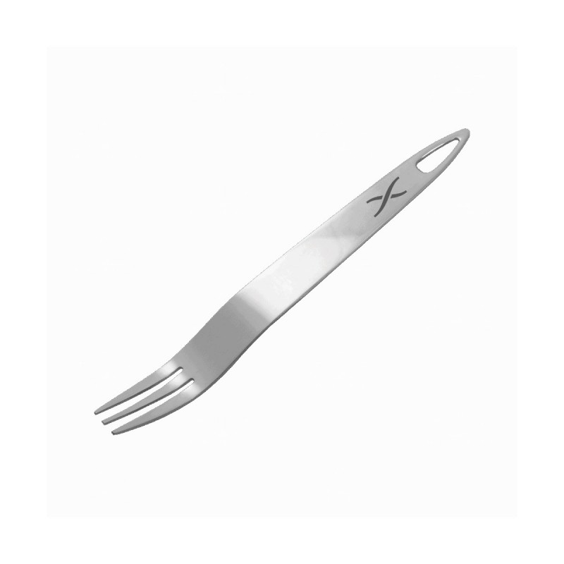 Šakutė kaljano tabakui HOOB 14cm (sidabro sp.)