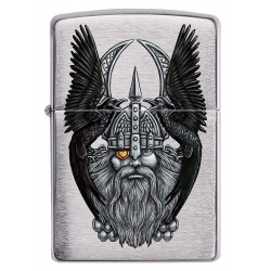 ZIPPO žiebtuvėlis Odin With Raven