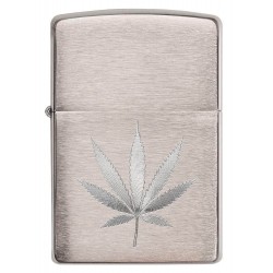 ZIPPO žiebtuvėlis Cannabis Leaf