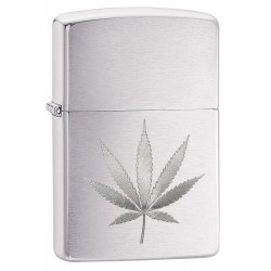 ZIPPO žiebtuvėlis Cannabis Leaf