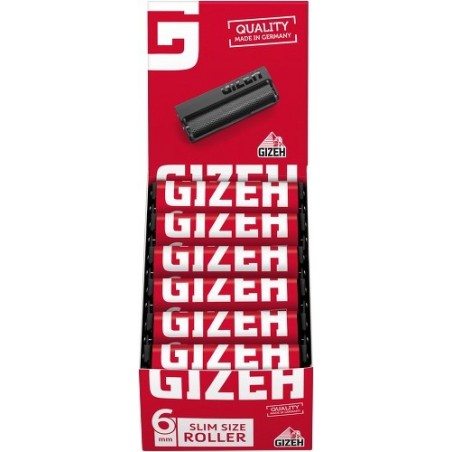 Cigarečių vyniojimo aparatas "GIZEH Slim" 6mm, plastikinis