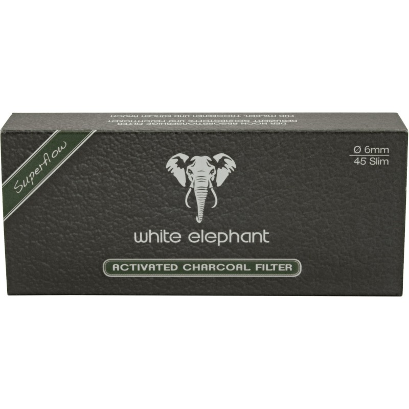 Filtrai angliniai "WHITE ELEPHANT", 6mm, 45'