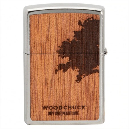 Rinkinys ZIPPO Wood Emblem žiebtuvėlis ir atidarytuvas
