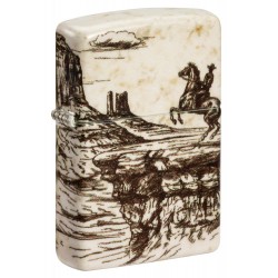 ZIPPO žiebtuvėlis WILD WEST SCENE